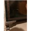 Image 6 : Beautiful Wood-Carved Antique Storage Trunk (21.5"H x 36"W x 20"D)