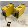 Image 1 : Lot of (2) Fanuc #A06B-6093-H152 Servo Amplifier Unit - one is missing battery