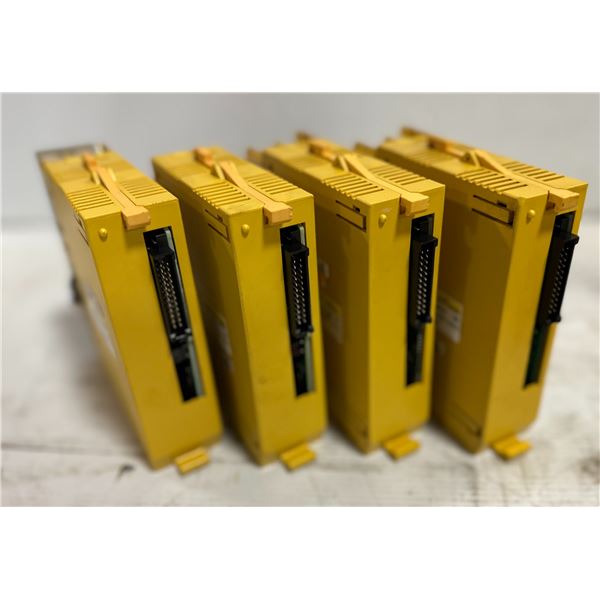 Lot of (15) Fanuc Modules - (4) A0R16G, (1) A0D32D2, (3) A0D32D2, (3) A1F01B, (4) A1D32E2