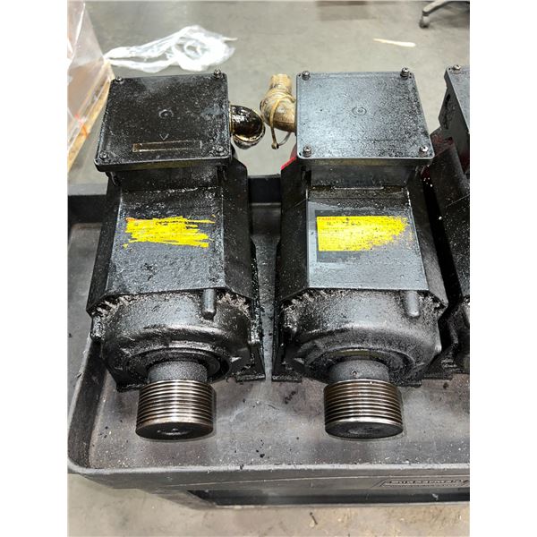 (2) Fanuc #A06B-0852-B200 AC Spindle Motors