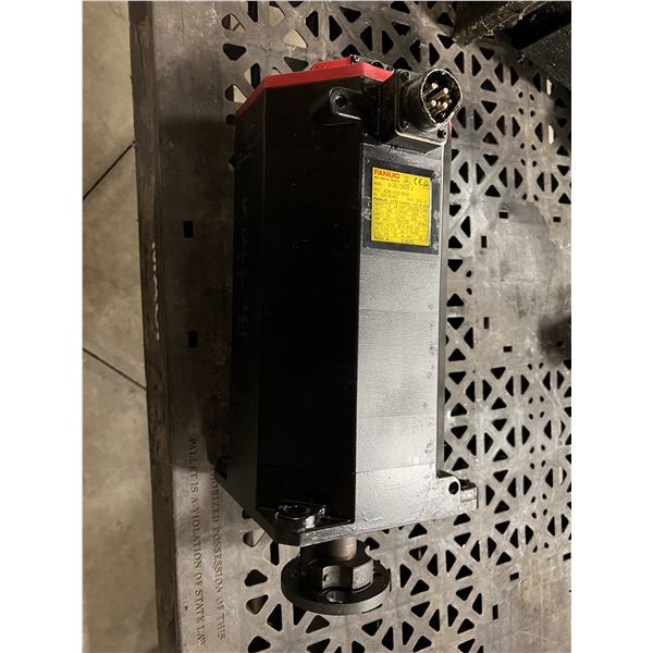 Fanuc A06B-0253-B100 AC Servo Motor *CRACKED ENCODER CASING*