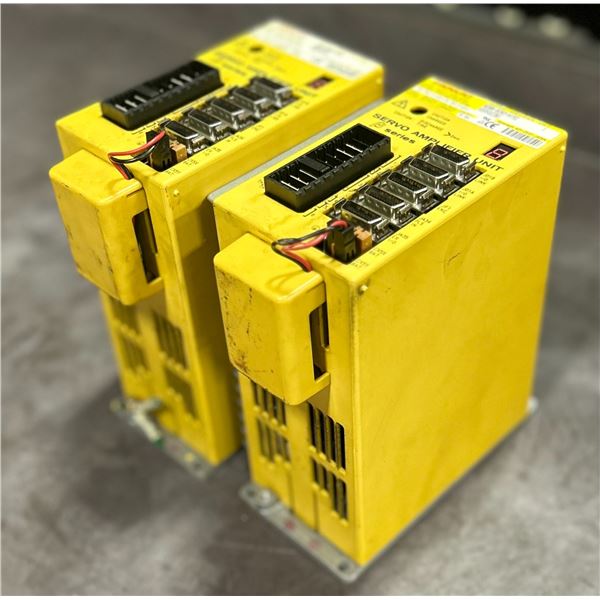 (2) Fanuc #A06B-6093-H152 Servo Amplifier Units