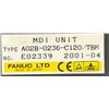 Image 2 : Fanuc #A02B-0236-C120/TBR MDI Unit