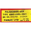 Image 7 : (2) Fanuc #A860-0360-V501 Pulsecoder aA64
