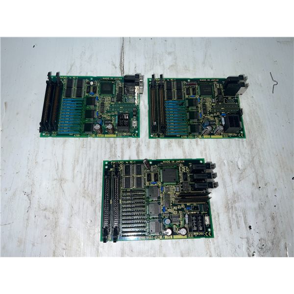 Lot of (3) Fanuc Circuit Boards