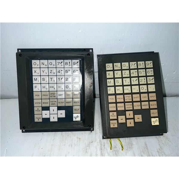 Lot of (2) Fanuc Keypad Panels