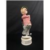 Image 2 : "How Dry I Am" Musical Golfer Decanter Made In Japan & "Golfer" By Naturecraft England