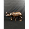 Image 1 : Rosewood Rhino Carving