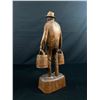 Image 2 : Large Quebec Folk Art Carving By "Caron" 14"