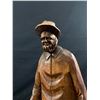 Image 3 : Large Quebec Folk Art Carving By "Caron" 14"
