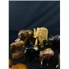 Image 2 : 15 Various Carved Wooden Elephants