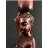 Image 2 : 25" Tall African Water Carrier Carving