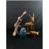 Image 1 : 4 Various Animals Wood etc