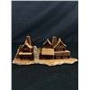 Image 2 : 6 Pc Carved Wood Temple Lot