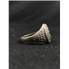 Image 2 : Heavy 1971 Sterling High School Ring