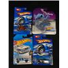 Image 1 : Lot Of 4 Collectible Hotwheels Cars