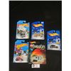 Image 1 : Lot Of 5 Collectible Hotwheels Cars