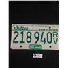 Image 2 : Vintage Illiois License Plate - Land Of Lincoln