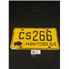 Image 1 : 1964 Manitoba "Buffalo" License Plate
