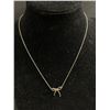 Image 2 : Vintage Genuine Tiffany 925 Sterling Bowtie Necklace