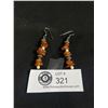 Image 1 : Pair Of Vintage Genuine Amber Earrings