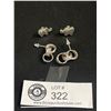 Image 1 : Lovely 2 Pairs Of Sterling Silver Earrings