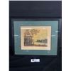 Image 1 : Vintage Framed Picture "The Fisherman" By French Artist R.Ligeroy  Approx. 15"x12" NO SHIPPING