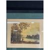 Image 2 : Vintage Framed Picture "The Fisherman" By French Artist R.Ligeroy  Approx. 15"x12" NO SHIPPING