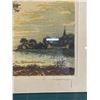Image 4 : Vintage Framed Picture "The Fisherman" By French Artist R.Ligeroy  Approx. 15"x12" NO SHIPPING