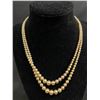 Image 2 : Vintage Double Strand Pearl Necklace