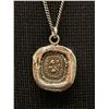 Image 2 : Vintage 925 Sterling Pendant, Marked Pyrrha & Sterling 925 Chain