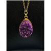 Image 2 : Vintage Crystal Pendant & Chain