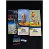 Image 1 : Vintage Mechanical Walking Robot-7, Lost In Space & Silly Surfers.BOXES ONLY.