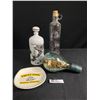 Image 1 : Nautical Lot - Ship In A Bottle, Bottle & More