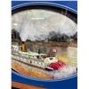 Image 2 : Nicely Detailed framed 3-D Art Paddle Wheeler Approx. 17" x 22" NO SHIPPING