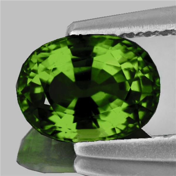 Natural Top Green Sapphire 1.78 Cts  {Flawless-VVS}