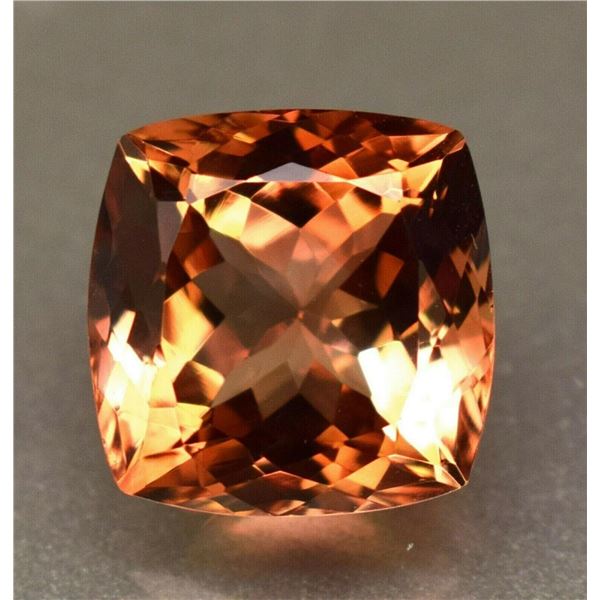 Natural Imperial Champagne Topaz 12.60 Cts - VVS