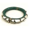 Image 1 : Natural Tibet Hand Made Turquoise & Sea Shell Bangle