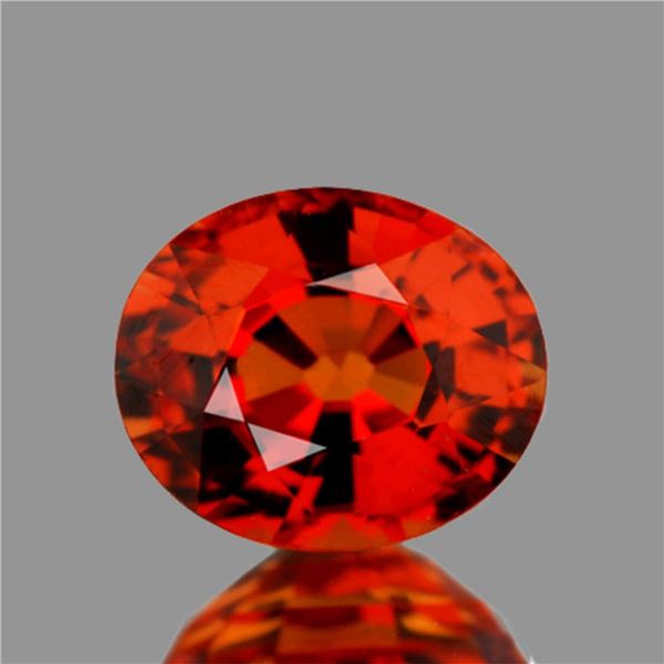 Natural Red Orange Spessartite Garnet [IF-VVS]