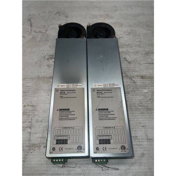 (2) Agilent Technologies #N6733B DC Power Module