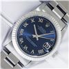 Image 1 : Rolex 31MM Blue Roman Datejust Wristwatch With Oyster Band