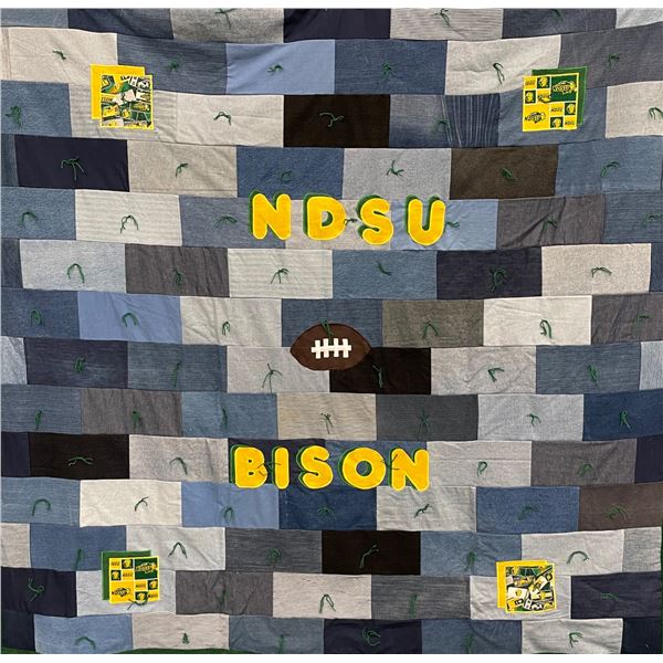 NDSU Bison Denim Quilt