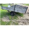 Image 3 : 2 wheel yard trailer