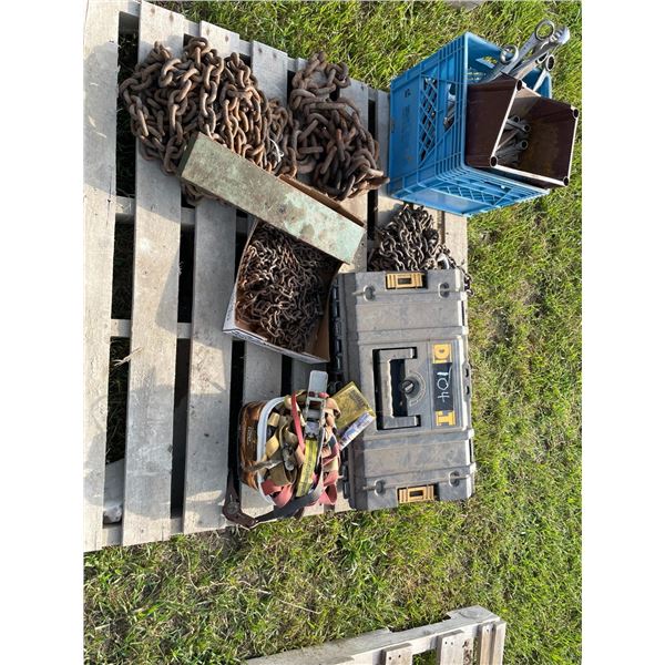 Wrenches, Chains, Tool box