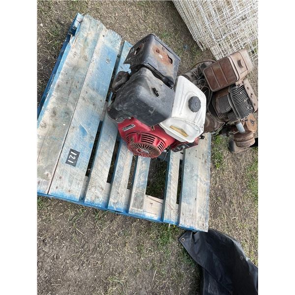 Gas powered motors (not running)