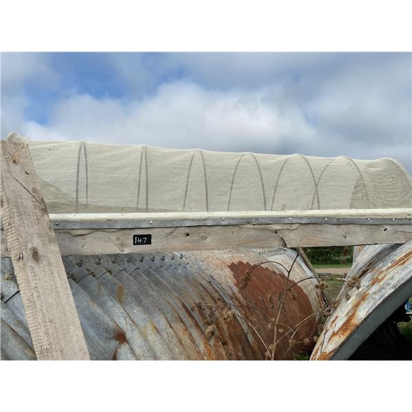 Cabbage cover/calf sleigh