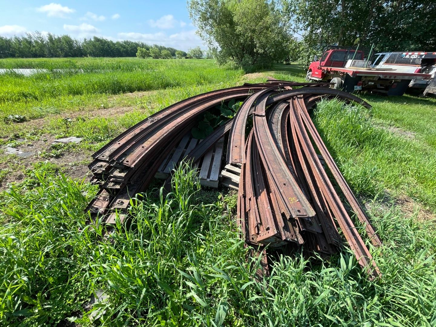 Steel Arch Rafters for 40 ft building