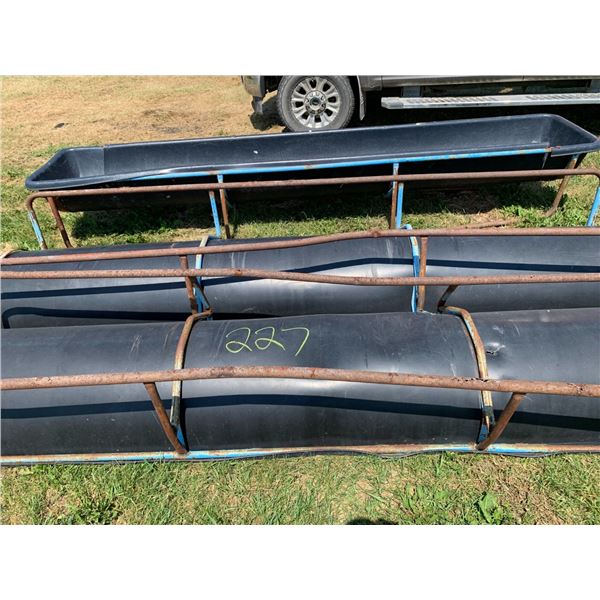 3 - 10ft grain troughs