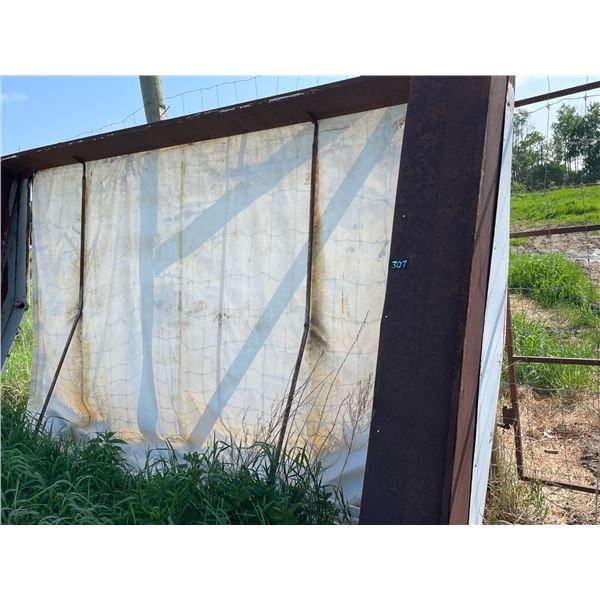 Roll tarp w/frame