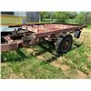 Image 3 : 2 wheel trailer w/hyd hoist